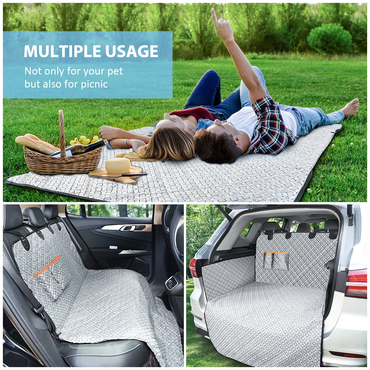 085AS Car Boot Liner Protector for Dogs (EU & UK ONLY)