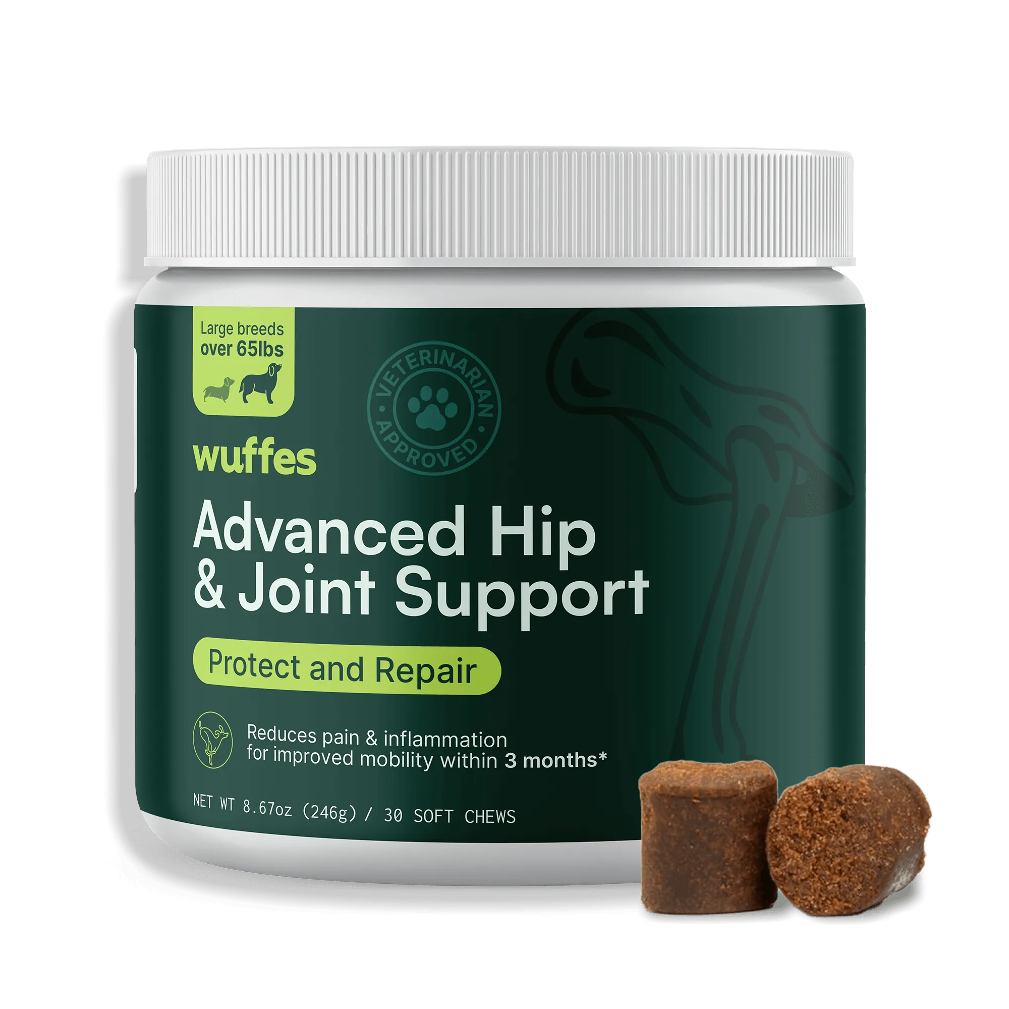 Advanced Hip & Joint Support for Large Breeds