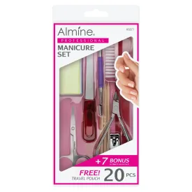 Almine Professional Manicure Set 20pc