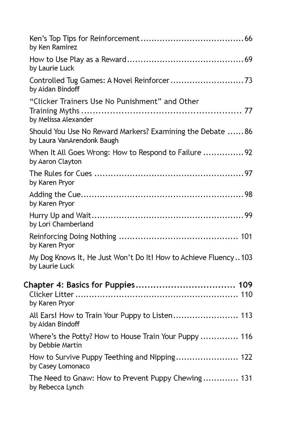 Better Together: The Collected Wisdom of Modern Dog Trainers Edited by Ken Ramirez
