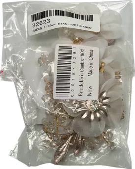ByEnnia White Bridal Hair Comb