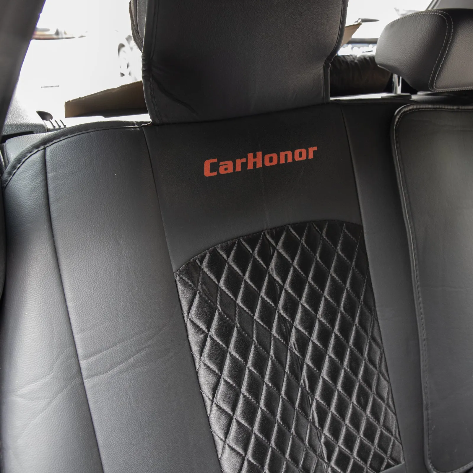 CarHonor Waterproof Rear Bench Car Seat Cover