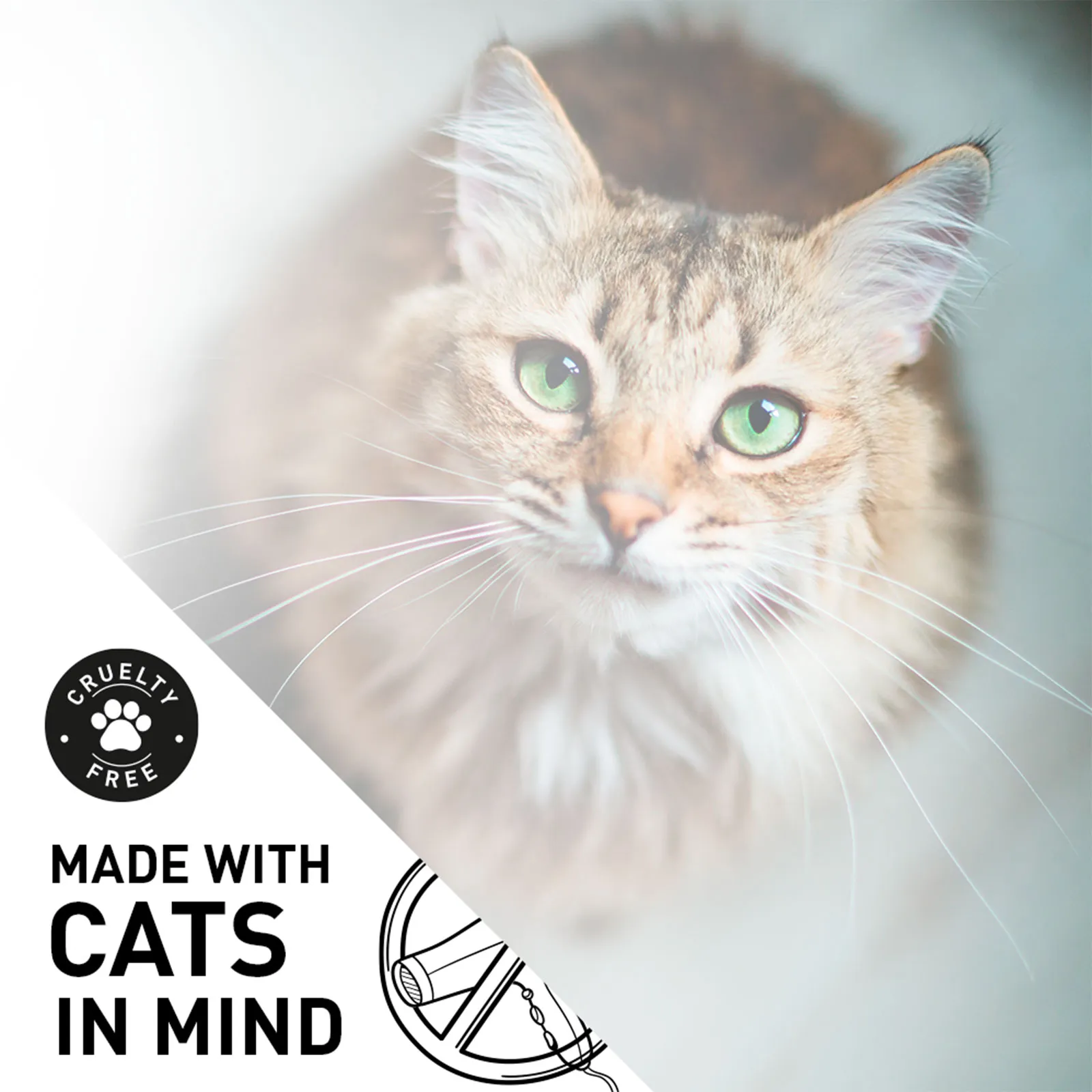 Cat Space Dry Bath Shampoo - 295ml