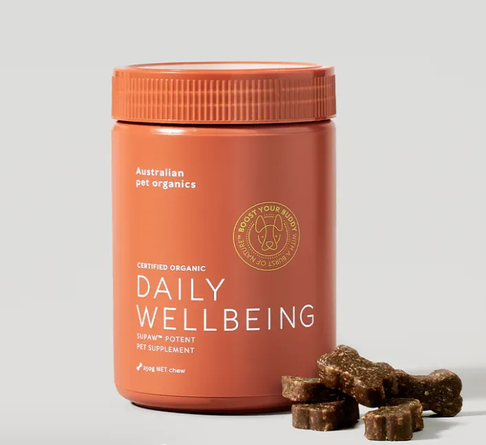 Daily Wellbeing Dog Supplement - Organic Multivitamin Chews