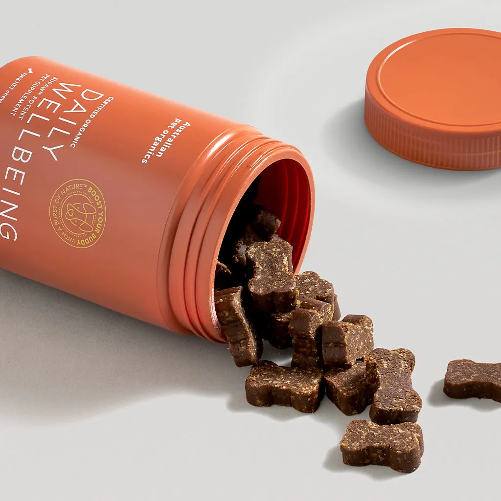 Daily Wellbeing Dog Supplement - Organic Multivitamin Chews