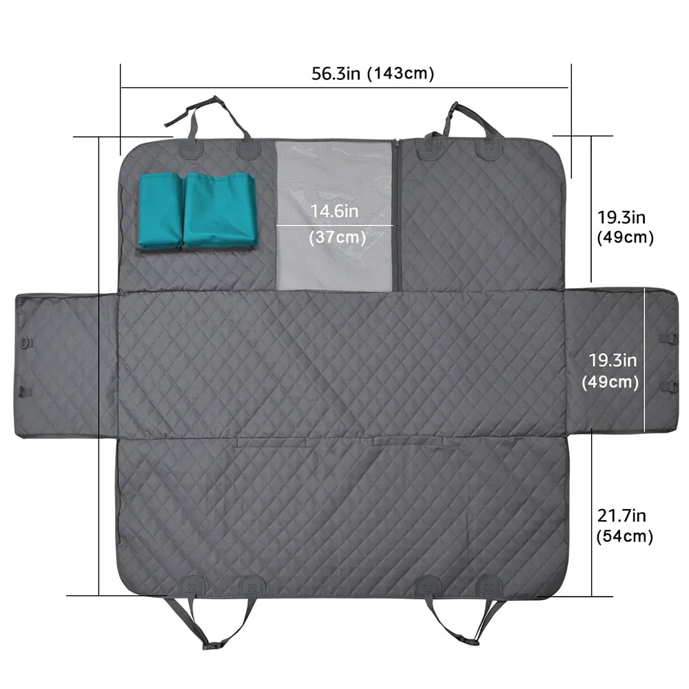 Dog Car Seat Cover View Mesh Waterproof Pet Carrier