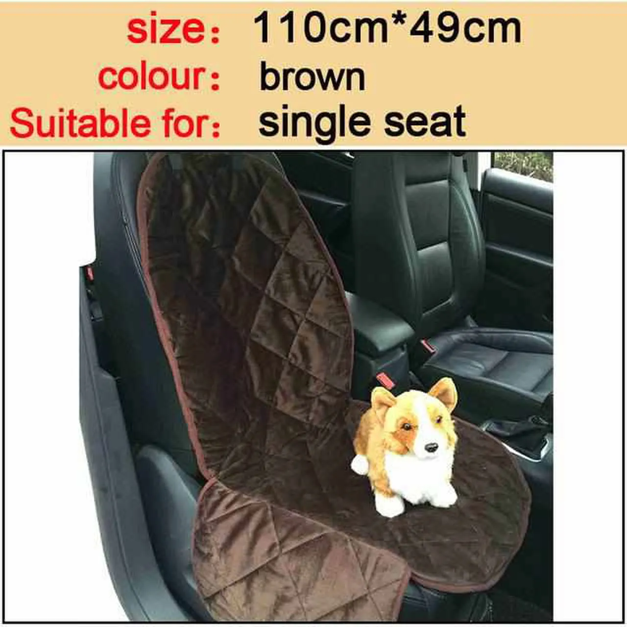 Dog Car Seat Cover