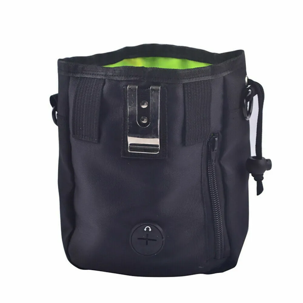 Dog Training Treat Pouch – Waist Belt Snack Bag for Walking