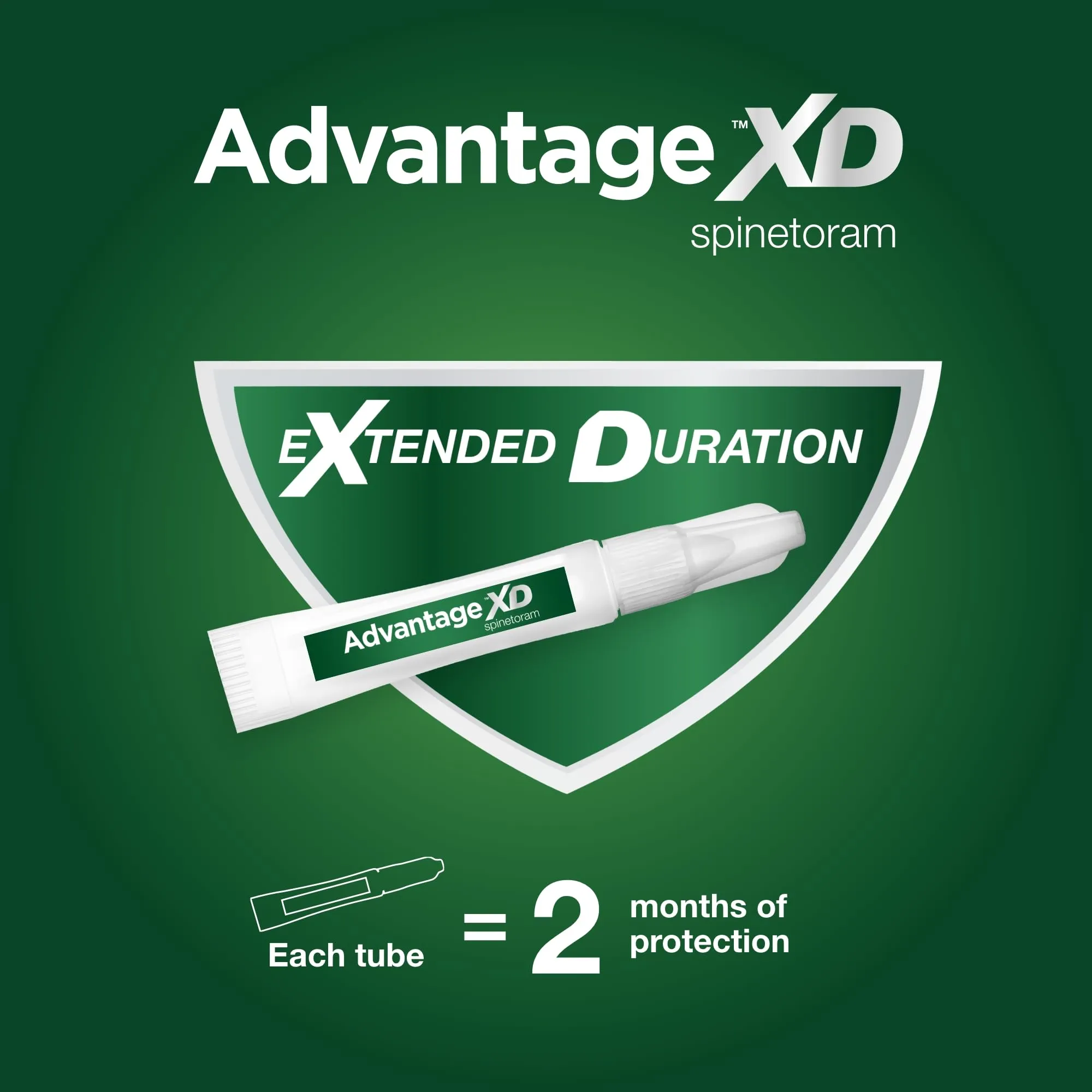 Elanco Advantage XD Extended Large Cat 2-Month 1-Dose Flea and Tick Spot-on Treatment - 9  Lbs