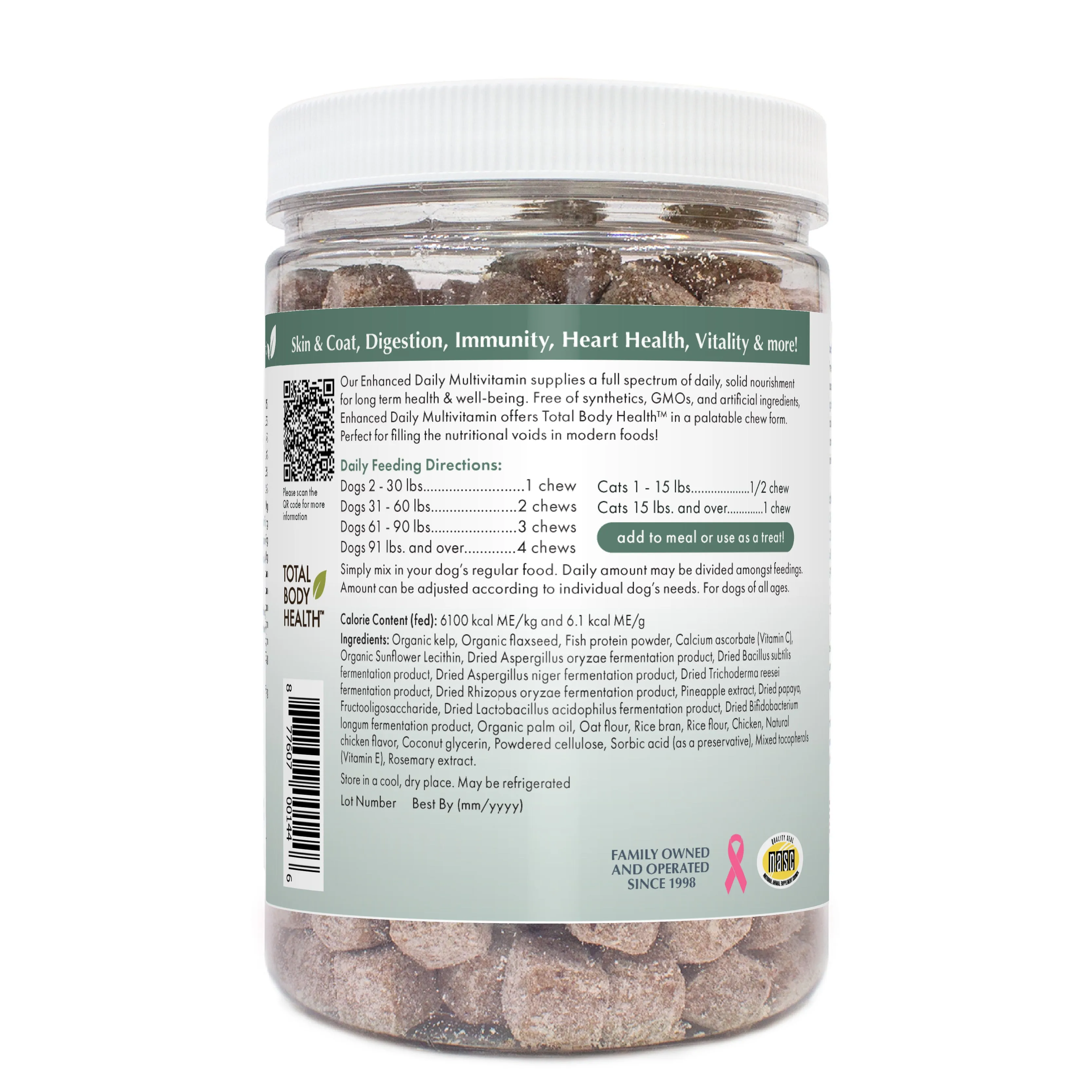 Enhanced Daily Multivitamin Soft Chews (formerly Canine Complete™)