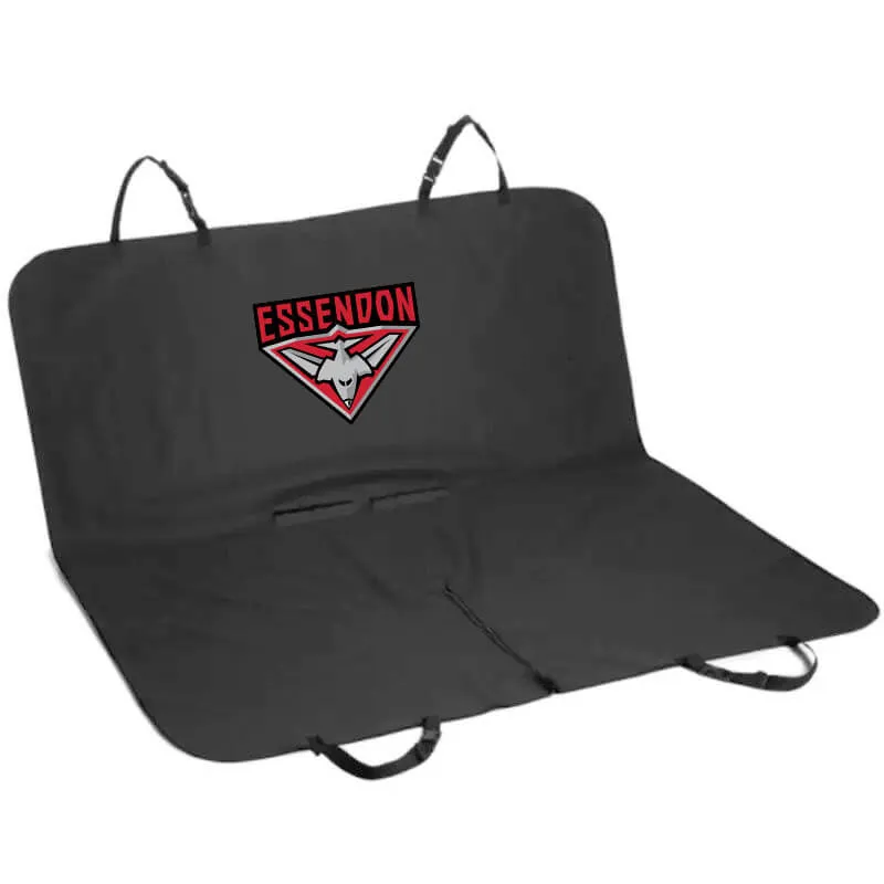 Essendon Bombers AFL Car Pet Carpet Seat Hammock Cover