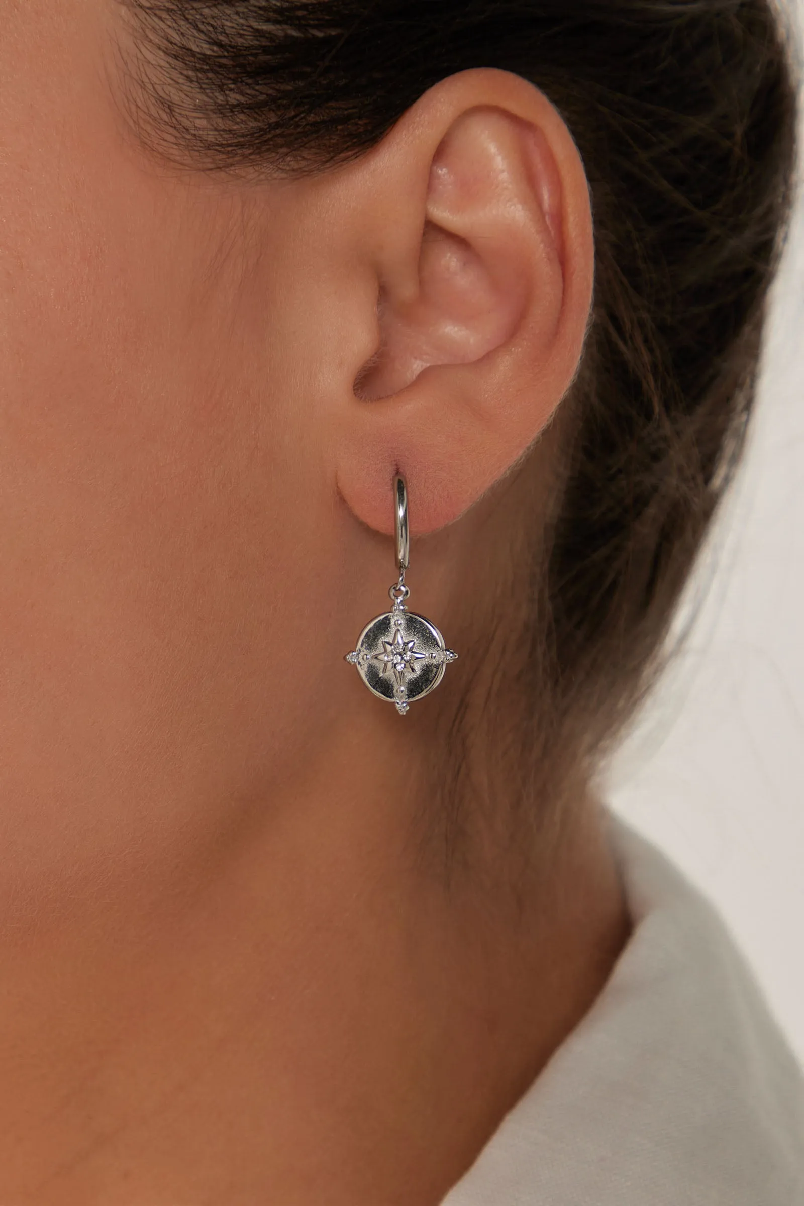 Heritage Earring - Silver Star