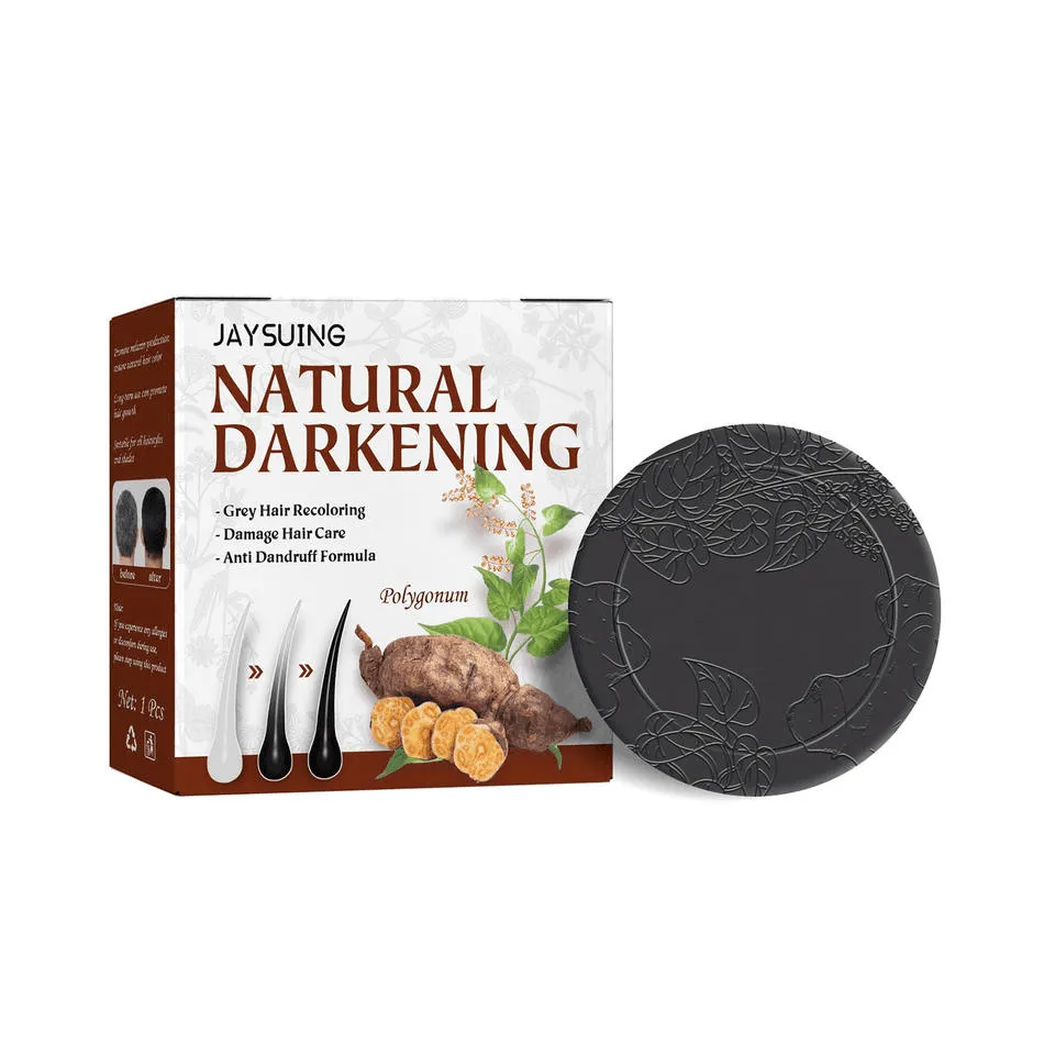 Jaysuing Natural Hair Darkening Shampoo Bar