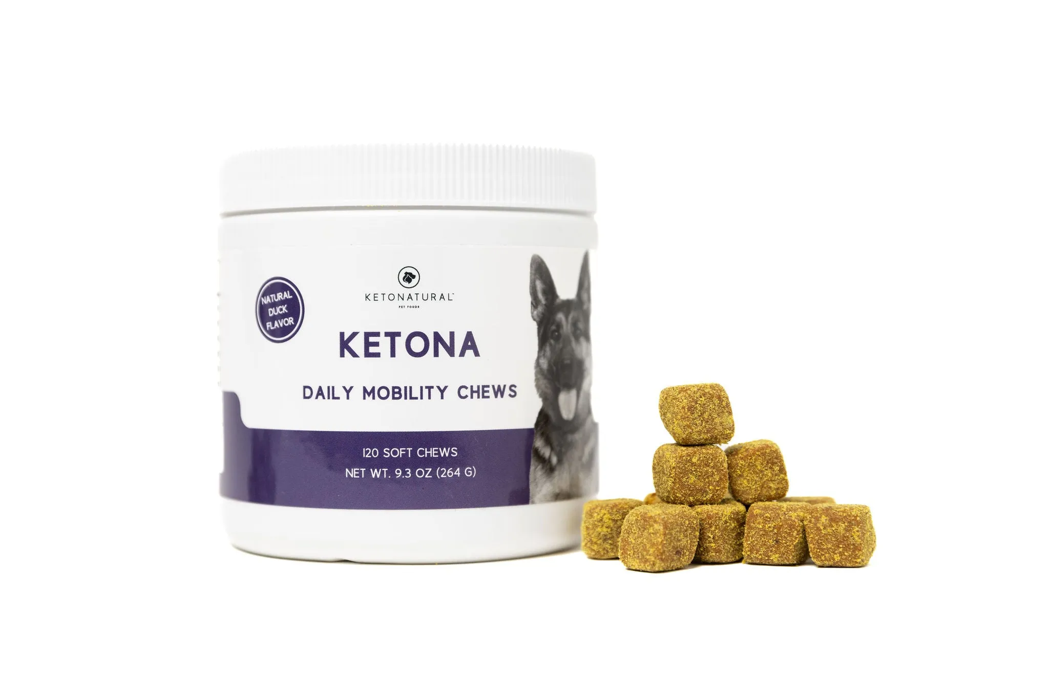 Ketona Daily Mobility Chews - Natural Duck Flavor