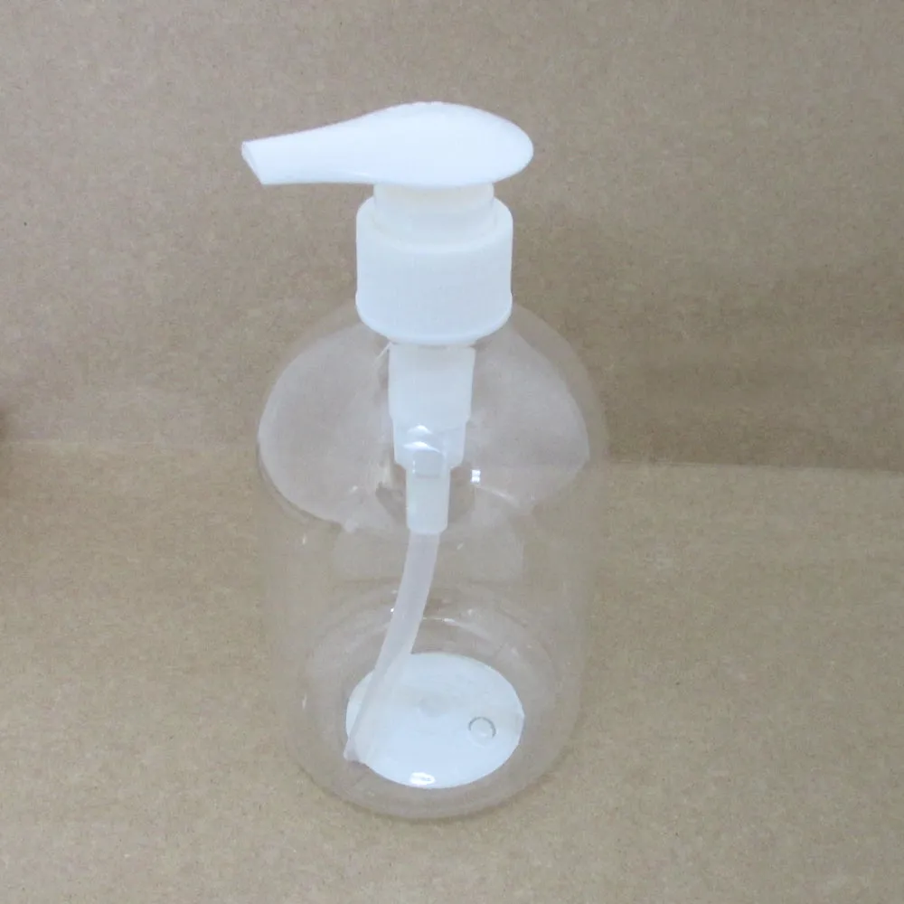 Liquid Soap Dispenser Pump Lotion Refillable Empty Bottle Plastic Jar Cream 14Oz