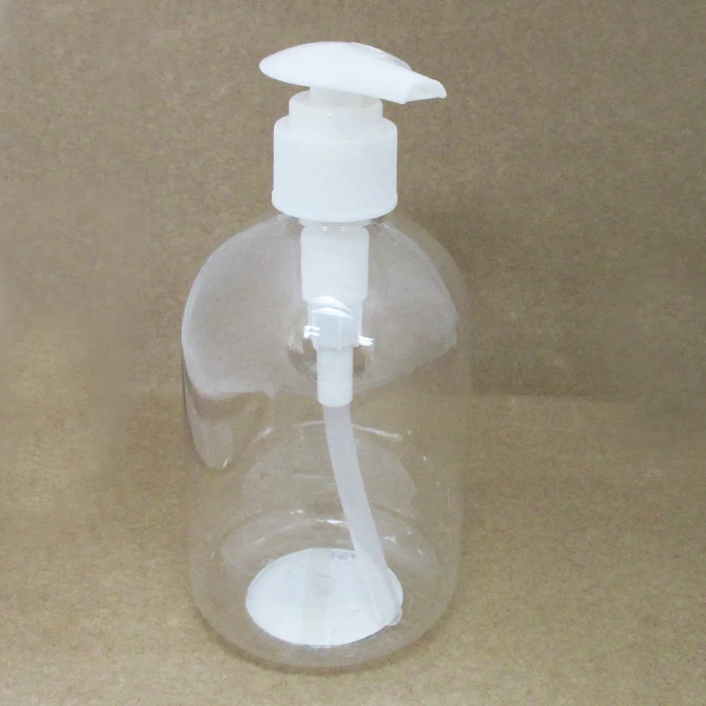Liquid Soap Dispenser Pump Lotion Refillable Empty Bottle Plastic Jar Cream 14Oz
