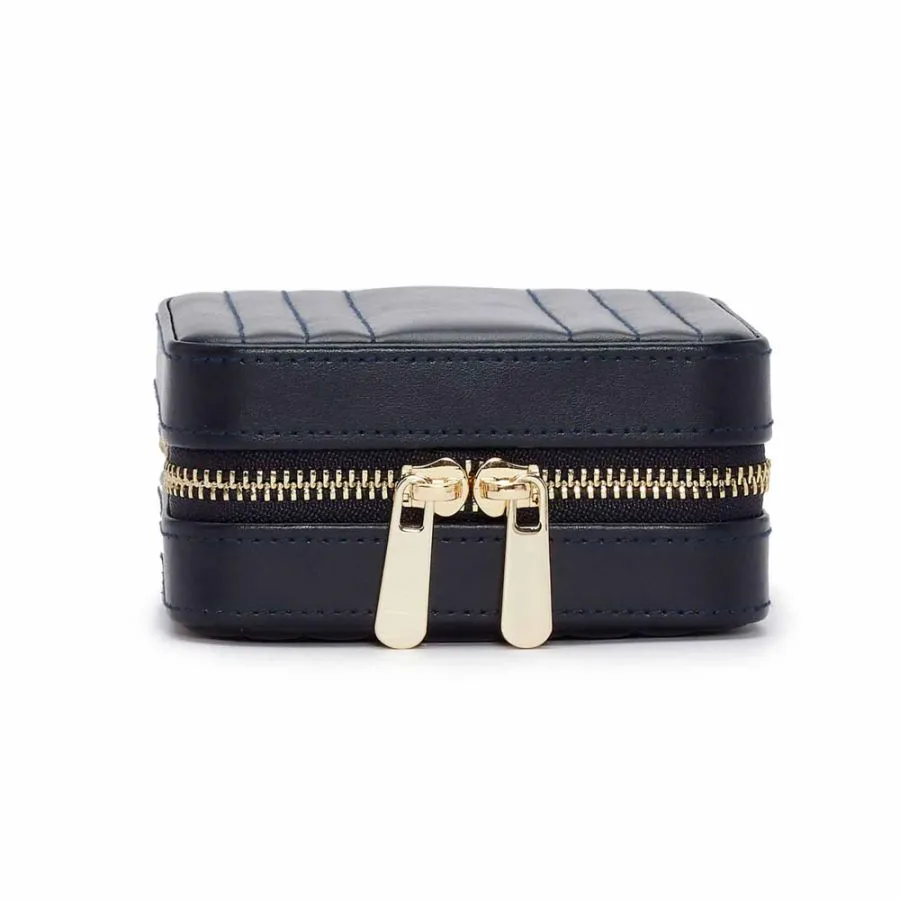 Maria Small Zip Case in Navy