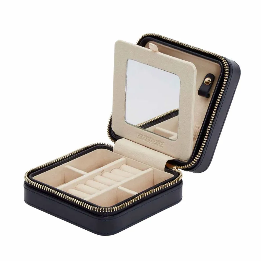 Maria Small Zip Case in Navy
