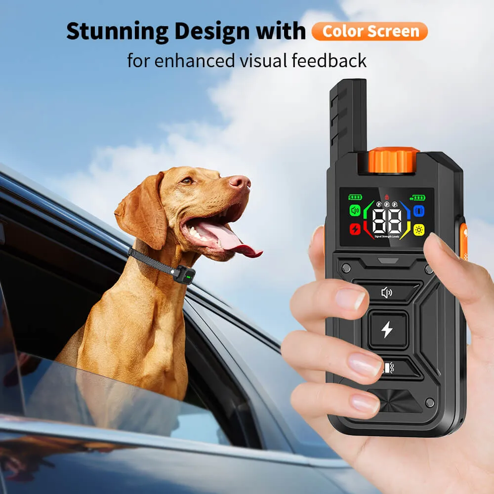 Masbrill Dog Shock Collar 2600FT with LED Light for Night Walks -TZ943