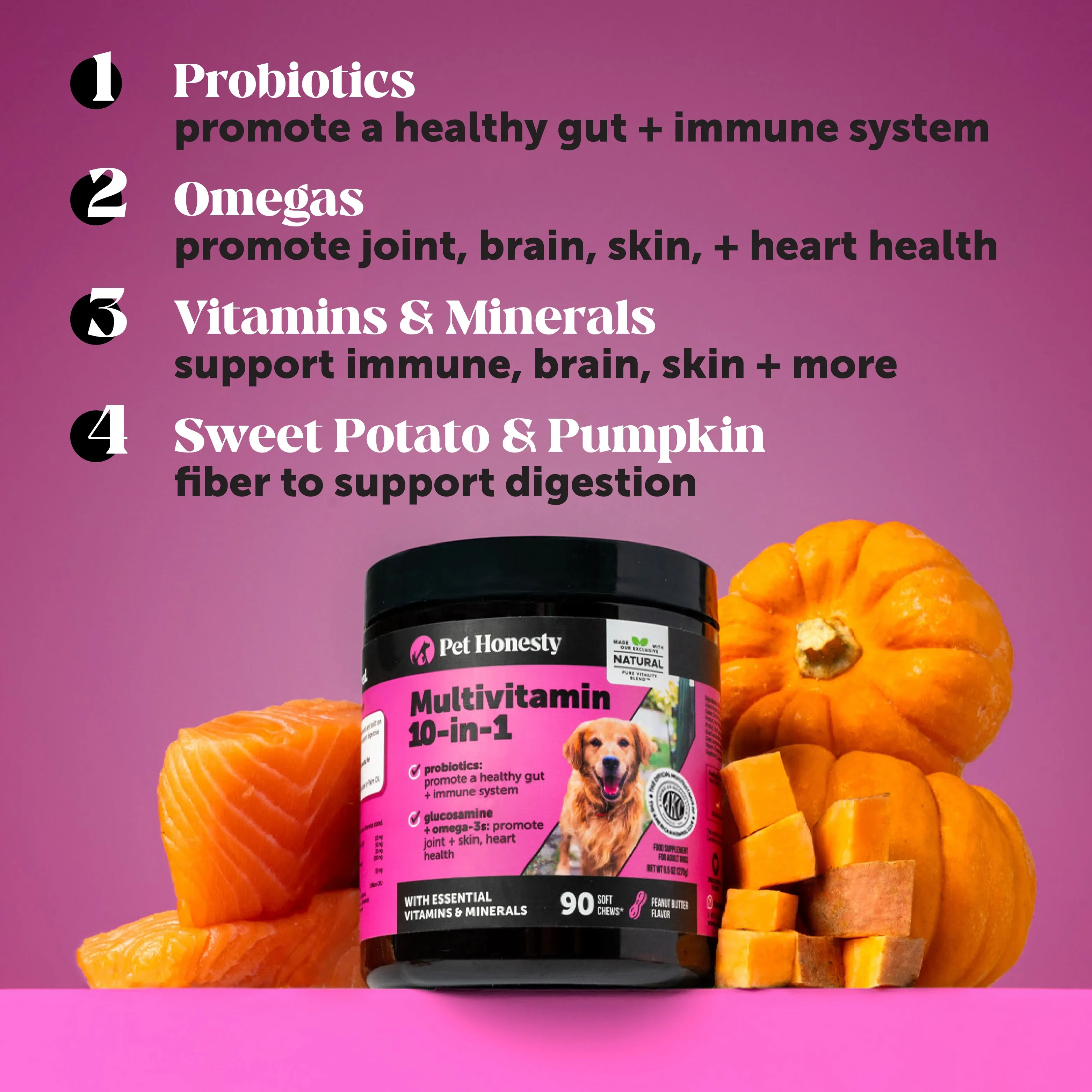Multivitamin 10-in-1 3-Pack (Chicken Flavor)