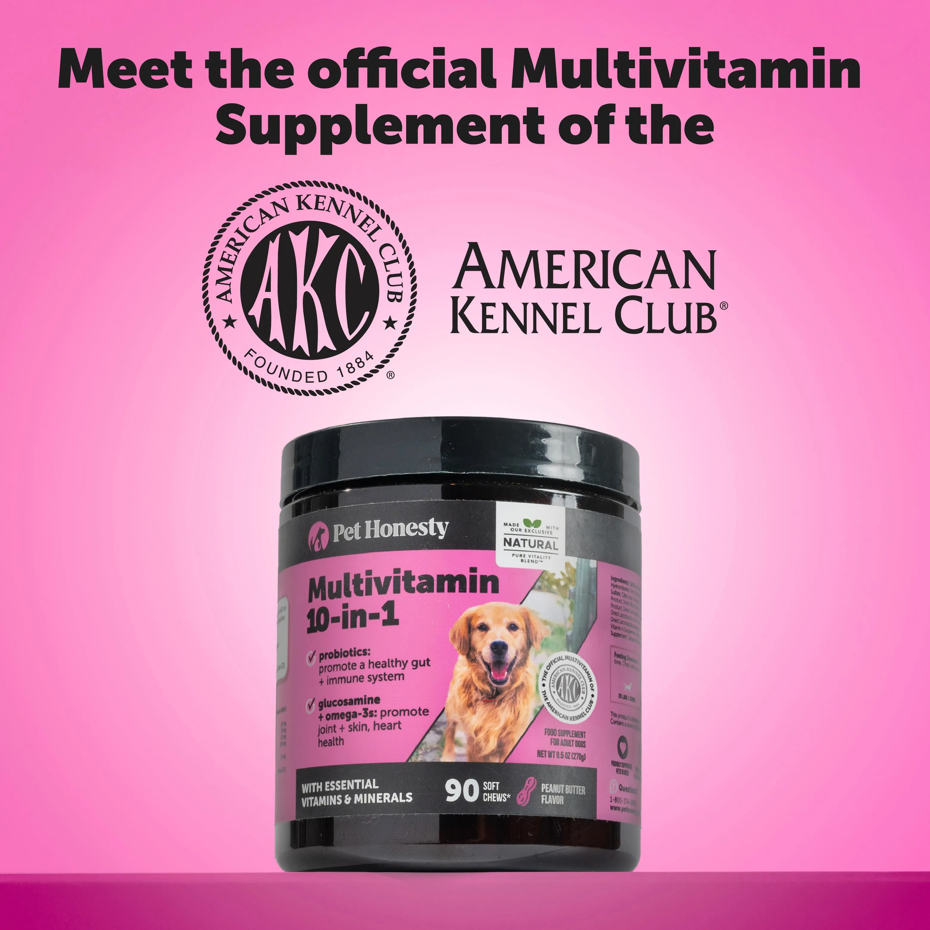 Multivitamin 10-in-1 3-Pack (Chicken Flavor)