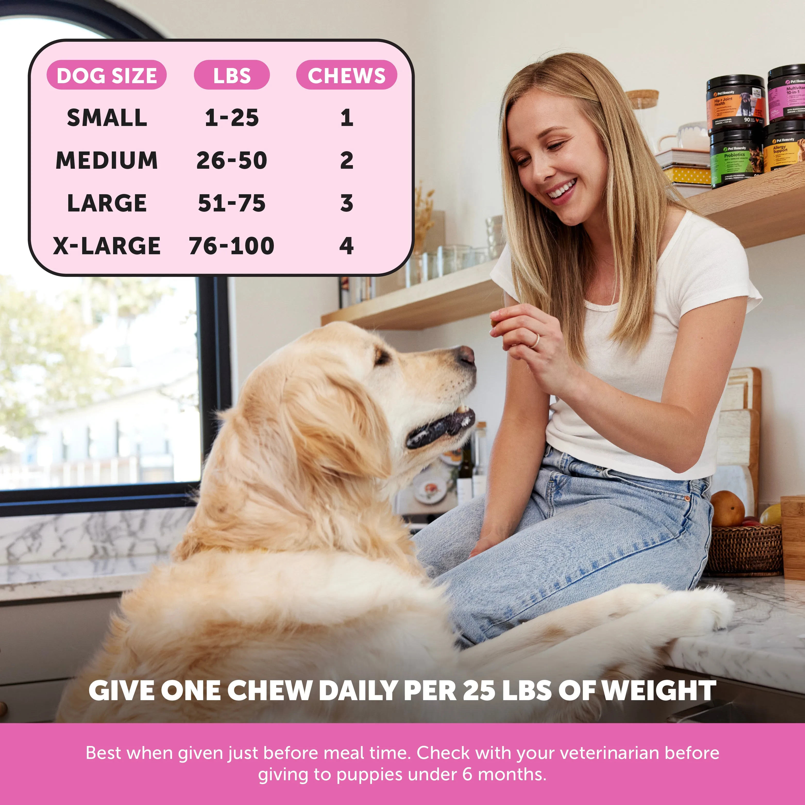 Multivitamin 10-in-1 3-Pack (Chicken Flavor)