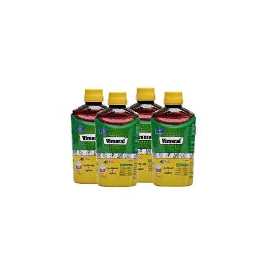 NAP PET INDIA Virbac Vimeral Pets Liquid Vitamins Supplement (120 ml) - Pack of 4