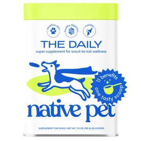 Native Pet The Daily Powder 11-in-1 Multivitamin Supplement for Dogs