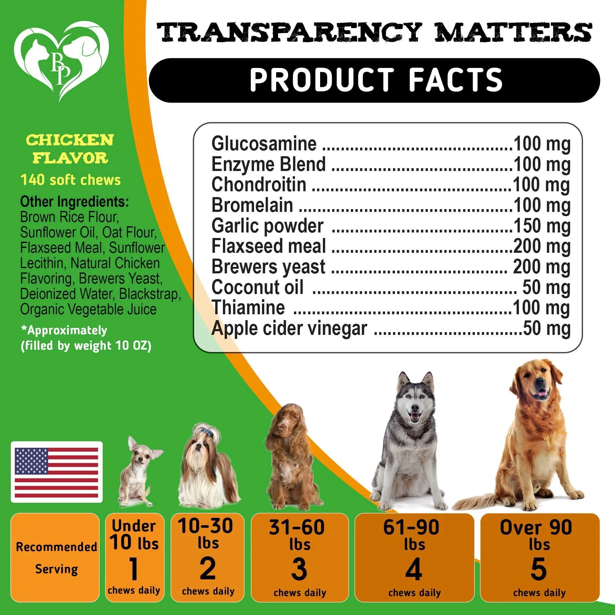 Natural Flea and Tick Prevention Chewables with Multivitamin for Dogs