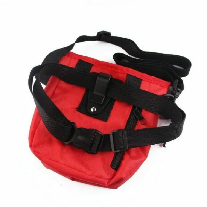 New Dog Training Treat Pouch Bag Pet Waist Bum Bags Belt Snack Treats Walking UK