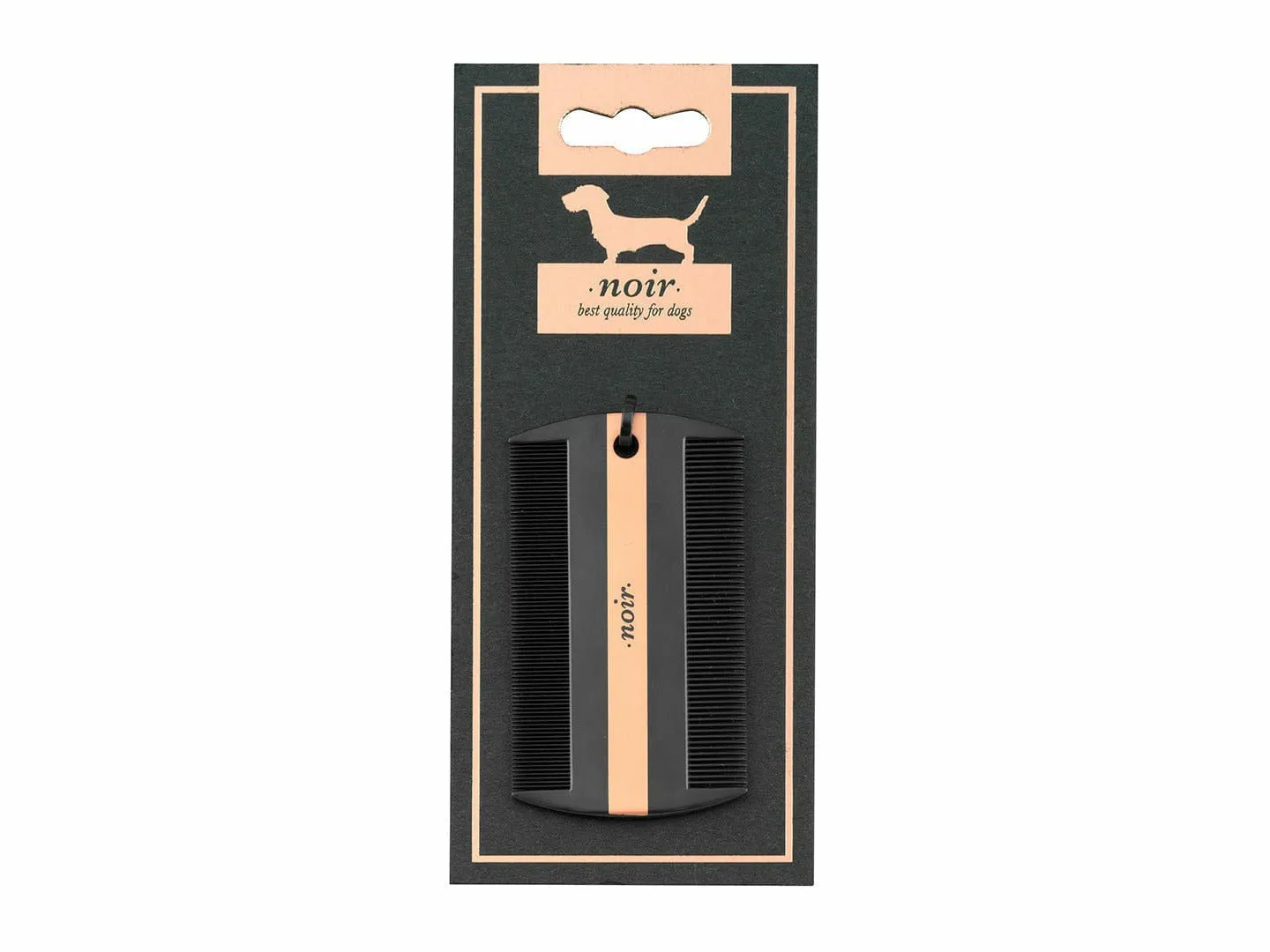 Noir Flea Comb Plastic 9x5,1CM