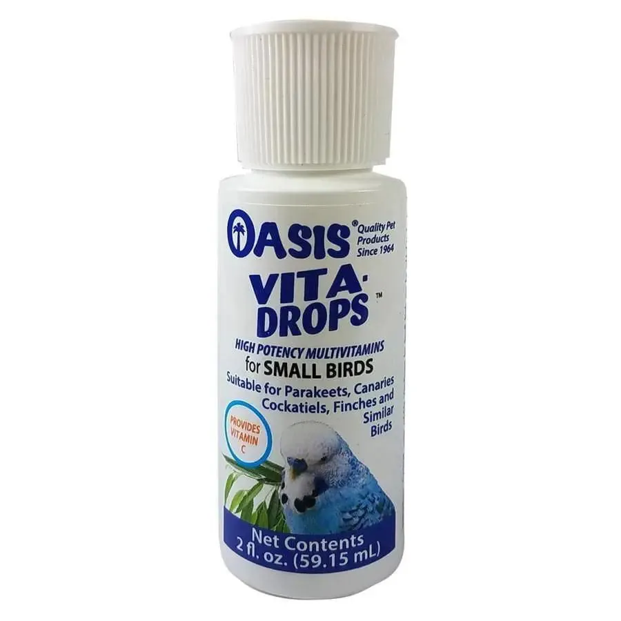 Oasis Vita Drops for Small Birds Multivitamin Supplement 2 Fl. oz