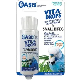 Oasis Vita Drops for Small Birds Multivitamin Supplement 2 Fl. oz