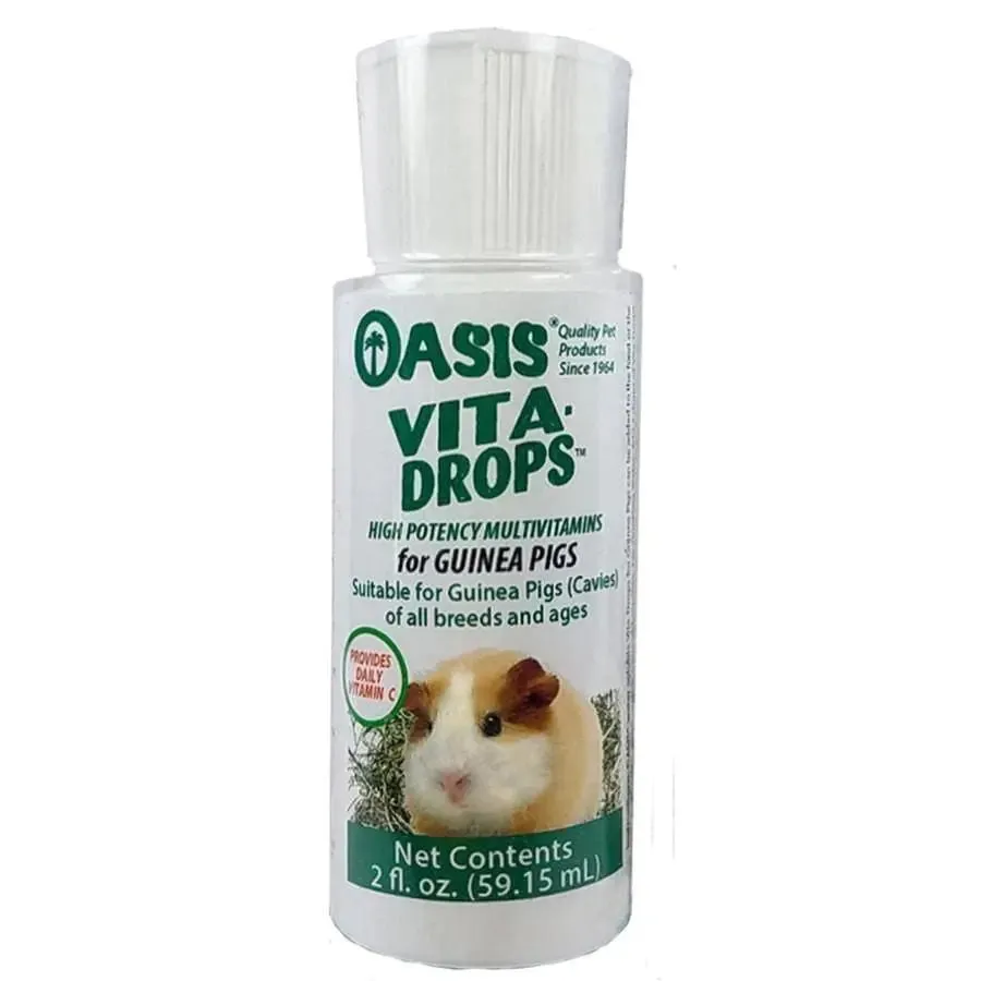 Oasis Vita-Drops High Potential Daily Multivitamin for Guinea Pigs 2 Fl. oz