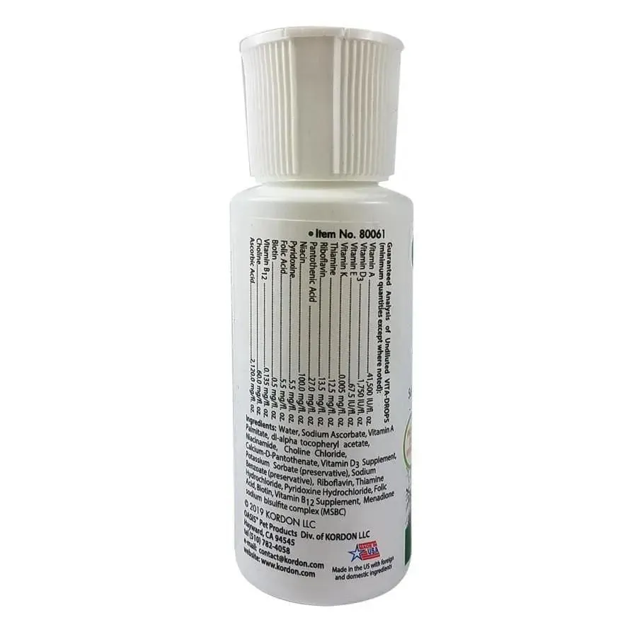 Oasis Vita-Drops High Potential Daily Multivitamin for Guinea Pigs 2 Fl. oz