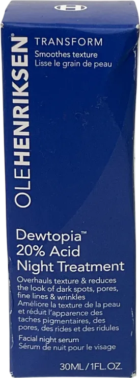 olehenriksen Dewtopia 20% Acid Night Treatment 30ml