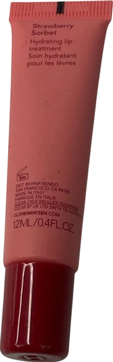 olehenriksen Pout Preserve Peptide Lip Treatment Srawberry Sorbet 12ml