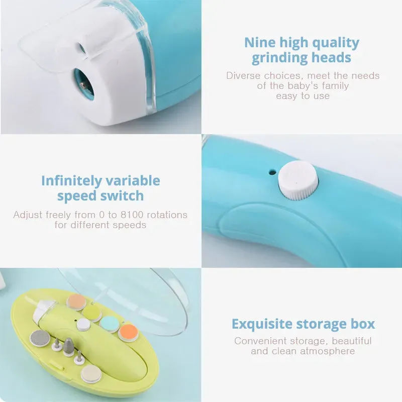 OleOle Electric Baby Nail Clipper & Trimmer