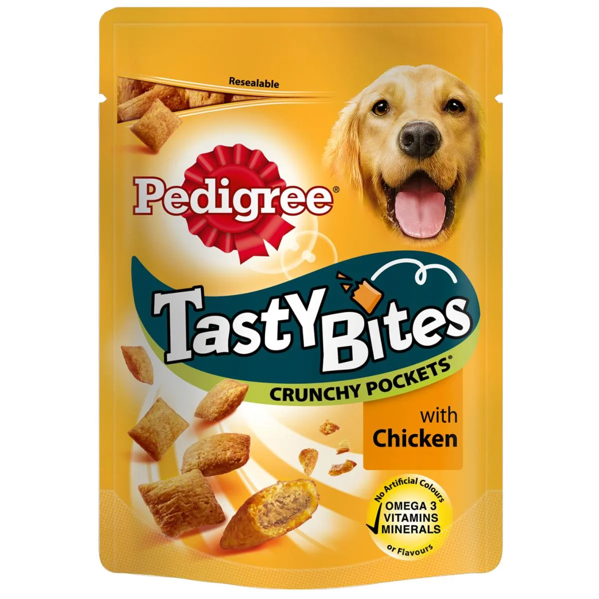 Pedigree Tasty Bites Crunchy Pockets With Chicken (95g)