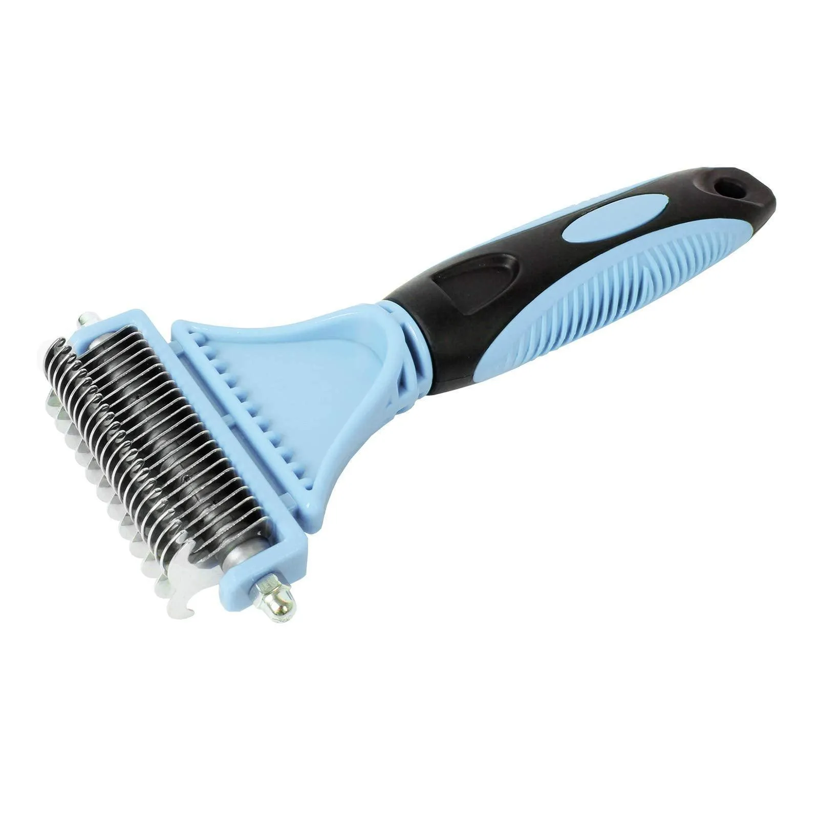 Pet Grooming & Deshedding Brush Double-Sided