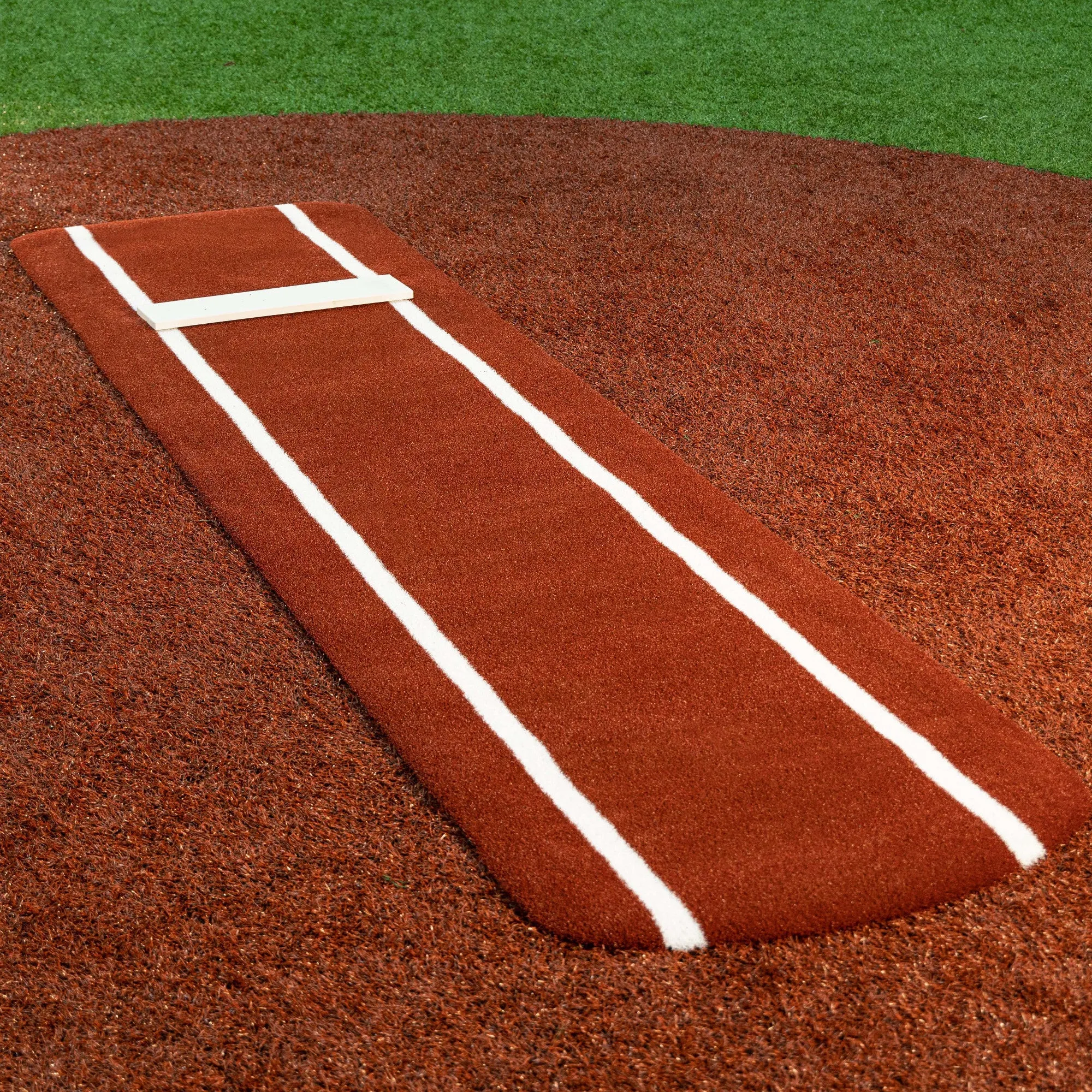 Portolite Softball Signature Practice Mat with Spikes