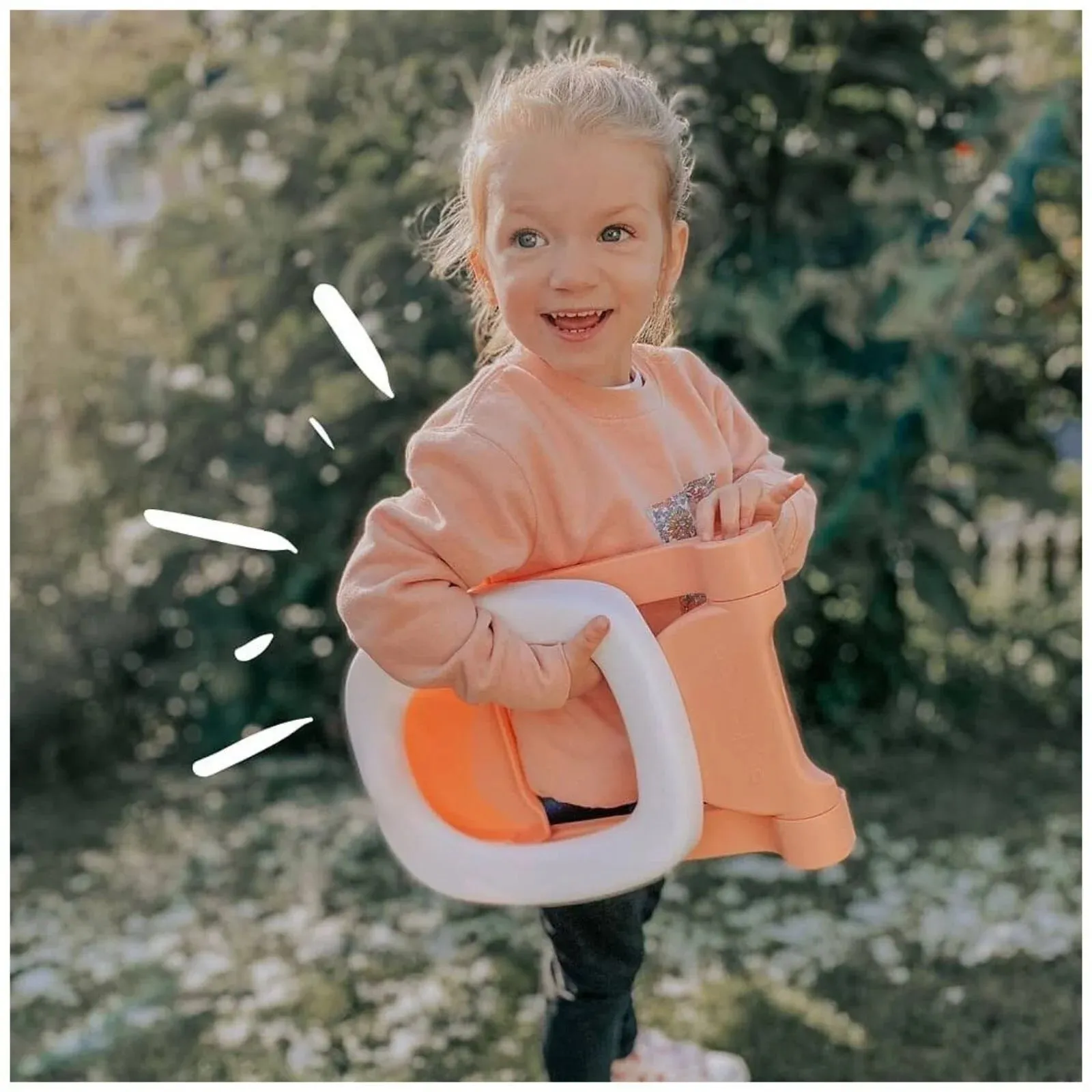 Pottiagogo Portable Folding Potty - Pink
