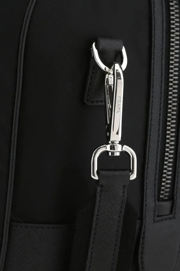 PRADA | Black nylon travel bag