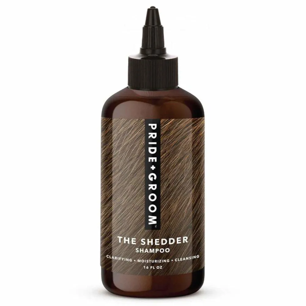 Pride   Groom The Shedder All-Natural Dog Shampoo 16oz