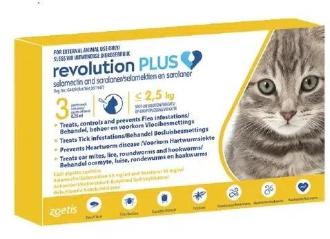 Revolution Plus Cat 1.25-2.5kg 3s Yellow
