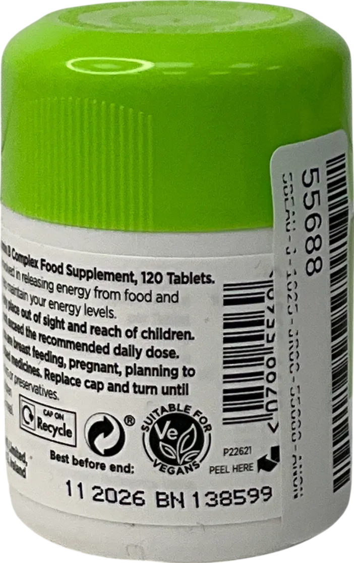 Superdrug Vitamin B Complex 120tablets