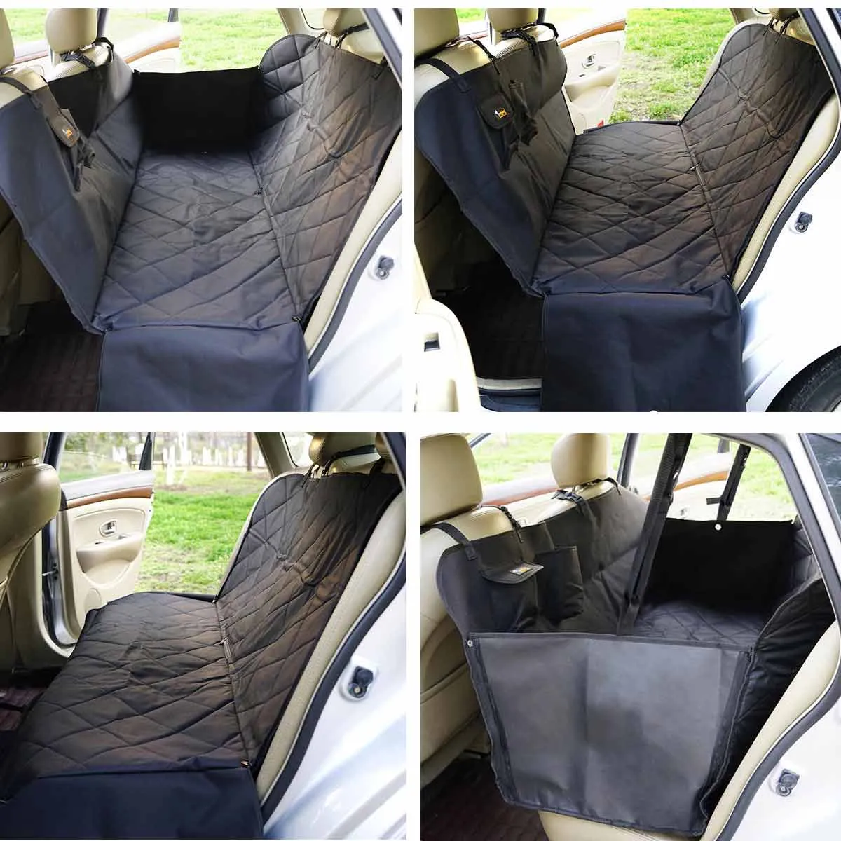Three layers thickened car seat cover