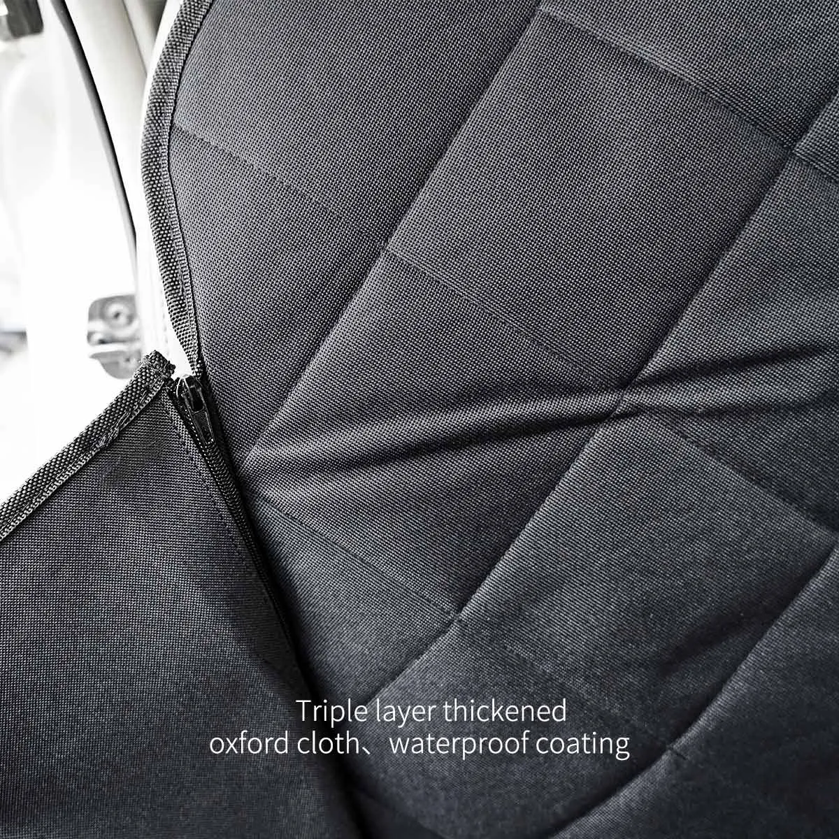 Three layers thickened car seat cover