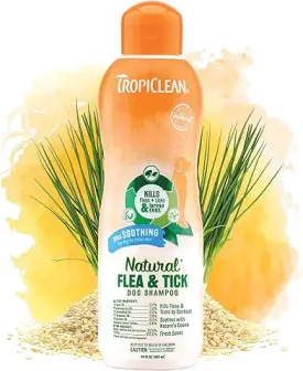 TROPICLEAN NATURAL FLEA & TICK SPOT ON TREATMENT