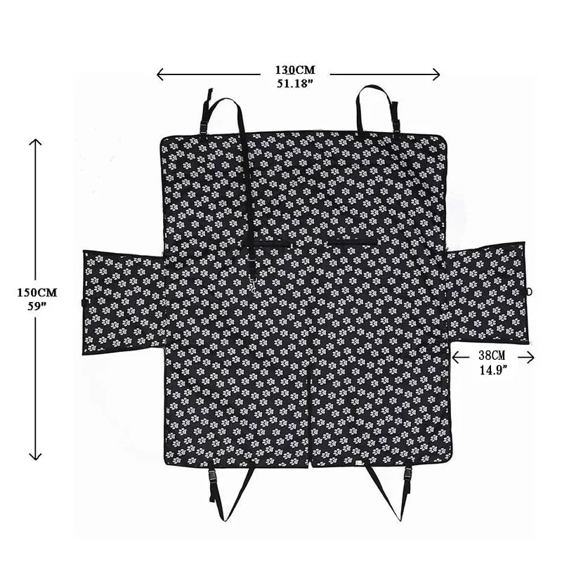 Ultra Waterproof Dog Hammock for Car / Car Backseat Cover for Dog